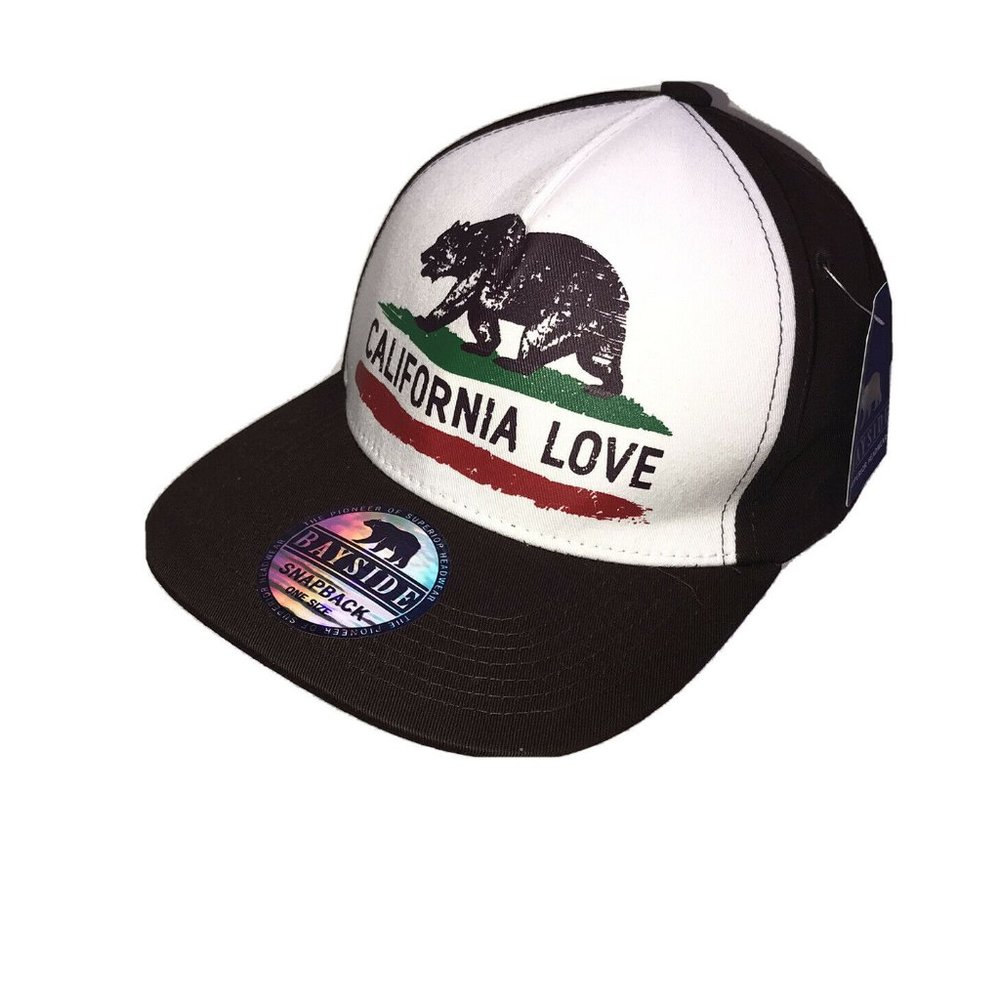 California Love State Snapback Hat New Tags